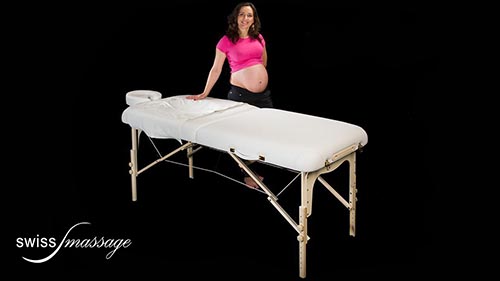 table de massage future maman baby swissmassage 